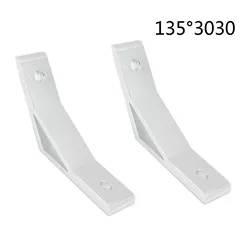 2pcs 135 degree 3030 30x30 Corner Angle Bracket Connection Joint for  series Aluminum Profile
