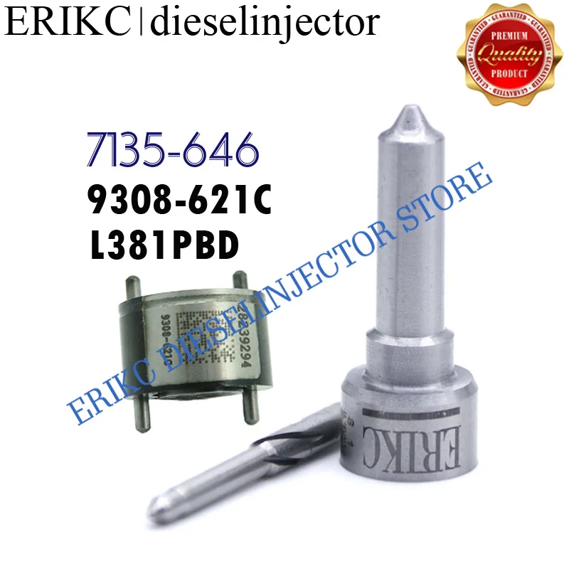 7135-646 Injector Repair Kit L381PBD Nozzle 9308-621C 28239294 28440421 Valve for LOGAN EJBR05102D Euro 4 28232251 166001137R