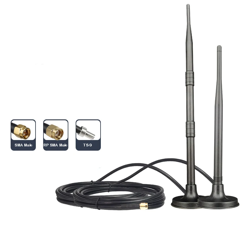 4G 5G Router Antenna Signal Booster Outdoor Waterproof WIFI Receiving High Gain 15db Wireless CPE External Enhanced Bluetooth