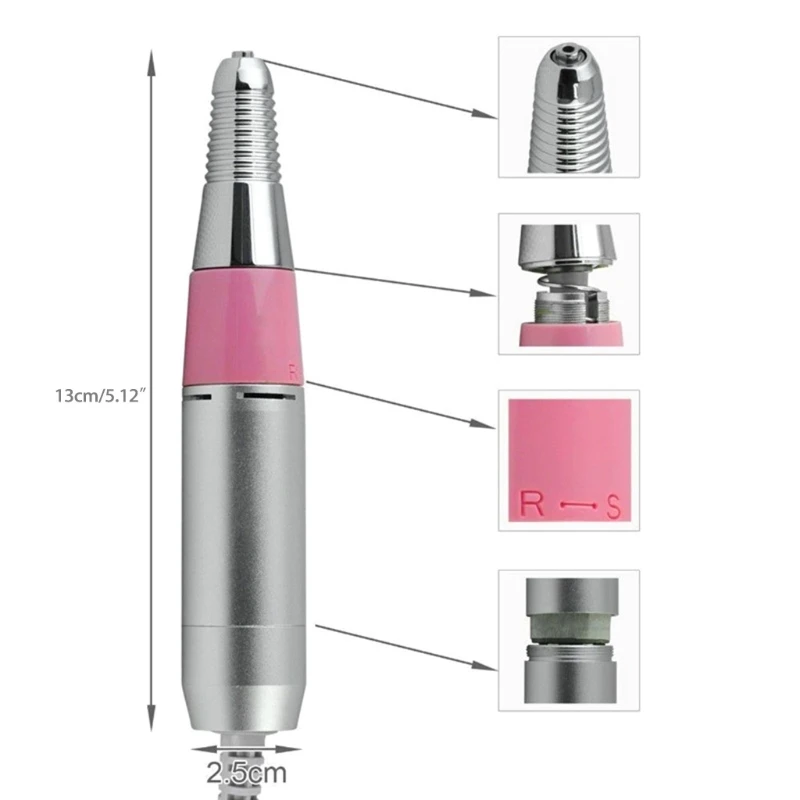 Nail Lathe Professional Portable Electric Nail Lathe Nail Polisher Drill For Salon Home Use Electric Nail Manicure Tools