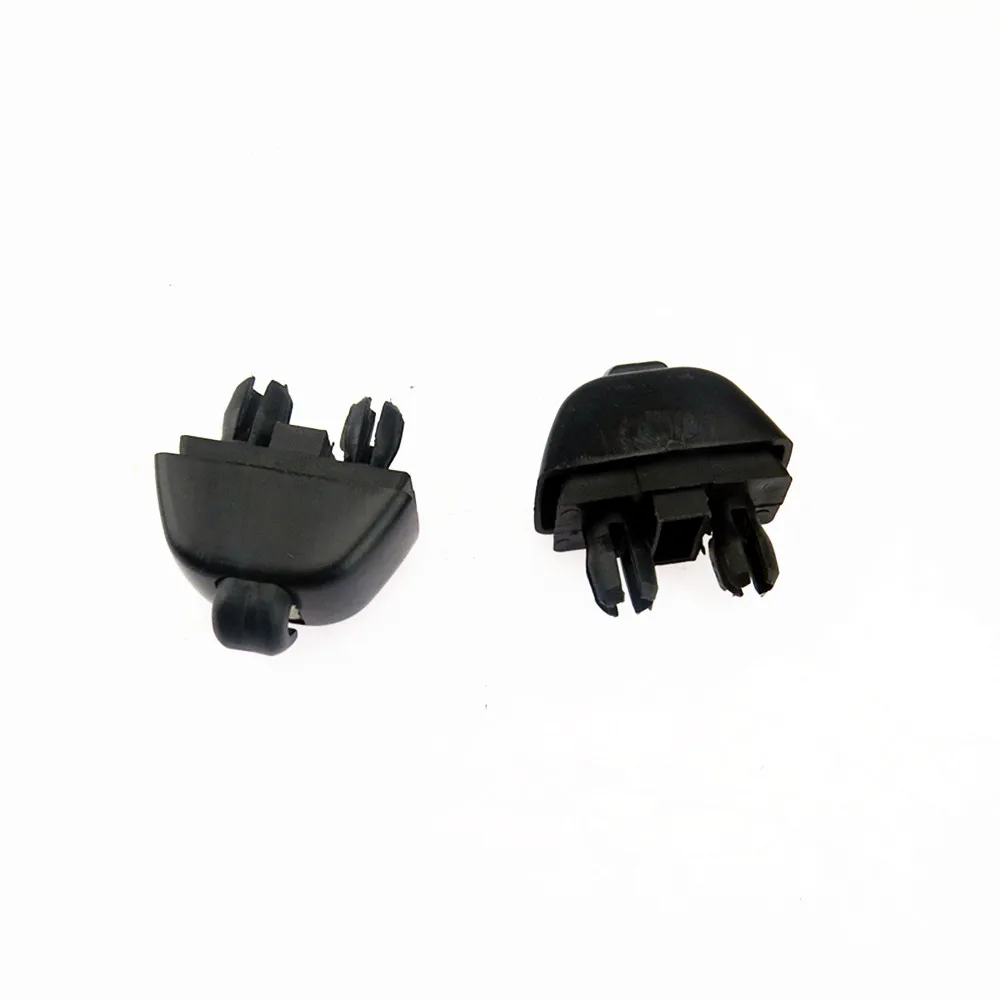 SCJYRXS 2Pcs Black Sun Visor Hanger Clip Holder For VW Polo CIitigo Rapid Seat MII Passat B7 6R0857561 6R0 857 561