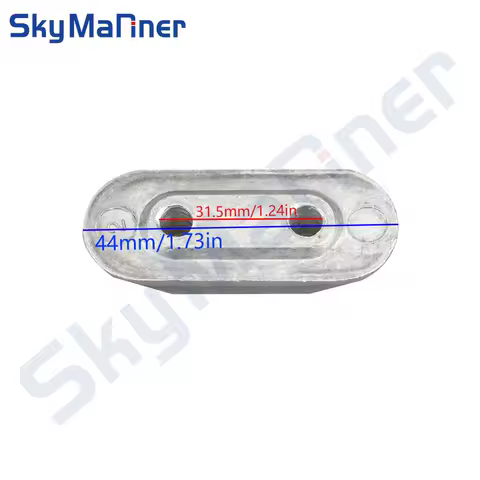 65W-45251-00 6E0-45251-11 Anode For YAMAHA Outboard Motor 8-60HP 2 Stroke 4 Stroke Powertec Boat Engine 65W-45251