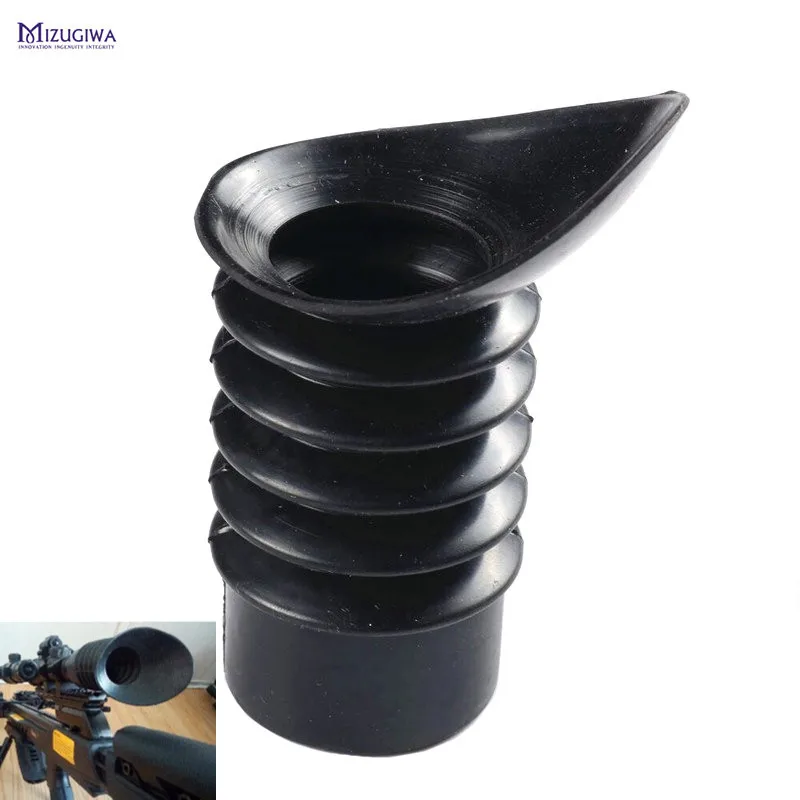 Hunting Flexible Rifle Scope Ocular Rubber Recoil Cover Eye Cup Eyepiece Protector Eyeshade 33-35mm /38-40mm Anti Impact