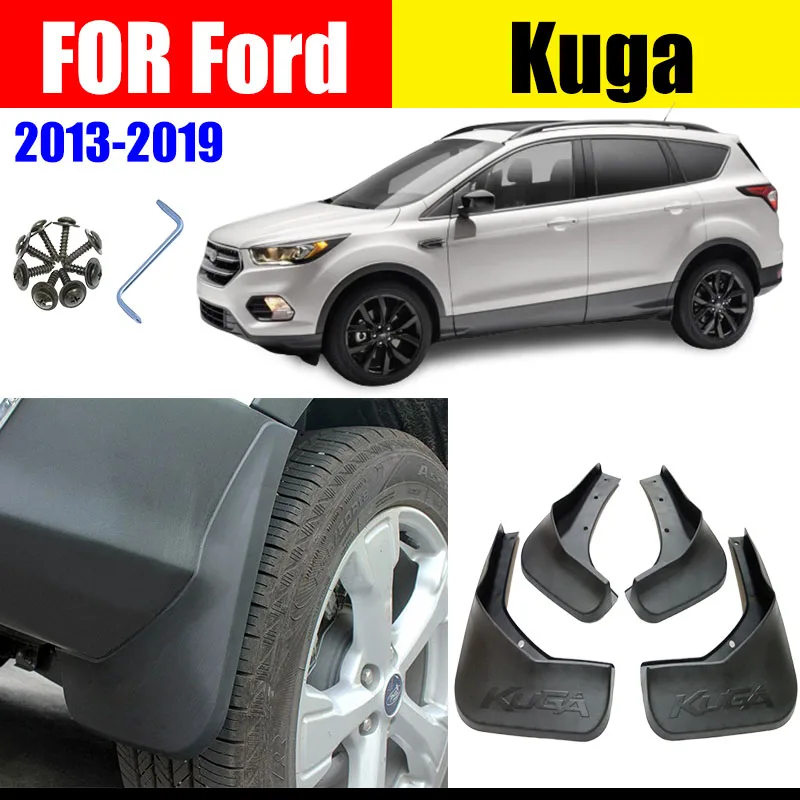 

FOR Ford Kuga Mudguards Fender KUGA Mud flaps splash Guard Mudflap Fenders Mudguard car accessories auto styline Front Rrar 4pcs