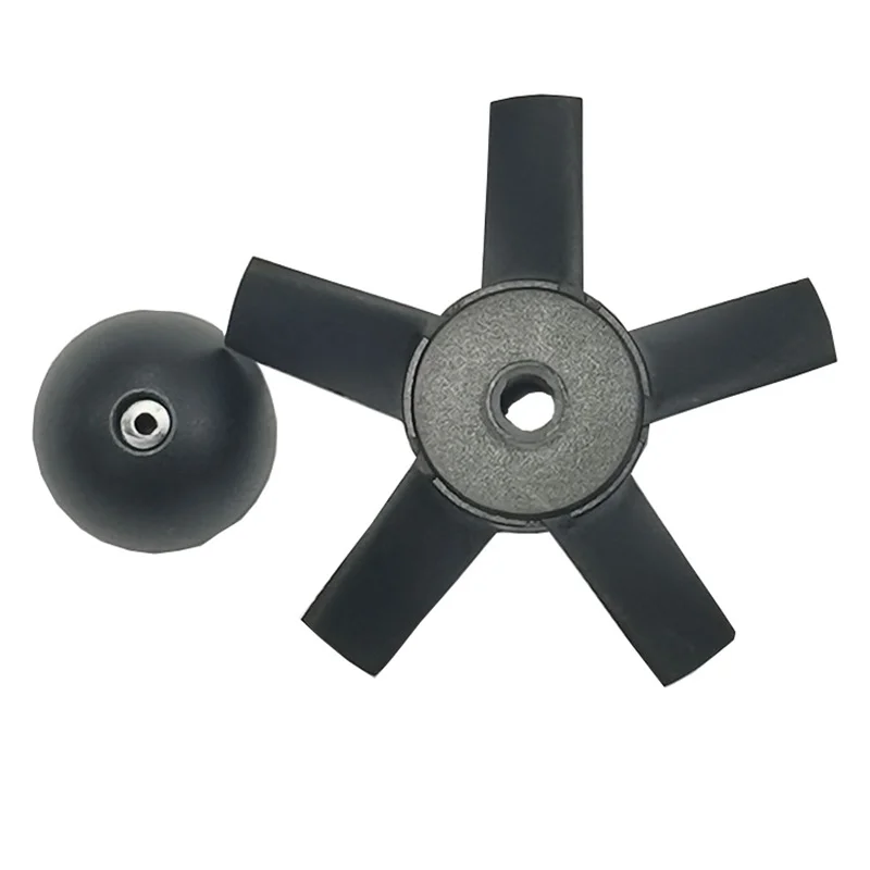 1 Pc HY RC Plane Model Accessories  89mm 5 Leaf Ducted Fan Blades No Include Airduct Without D/F Std Reverse