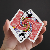 Vortex Magic Tricks Playing Card Connected Poker Change Card Magia Magician Close Up Street Illusions Gimmicks Mentalism Props