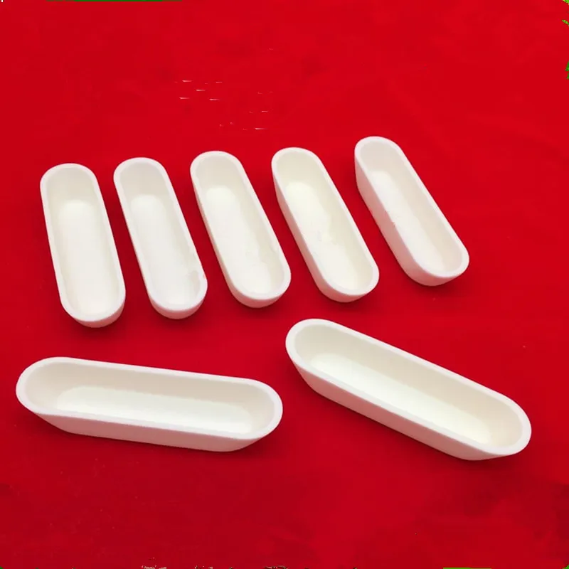 115*30*20mm / 99.3% alumina crucible / Boat / corundum crucible / Al2O3 ceramic crucible / Sintered crucible