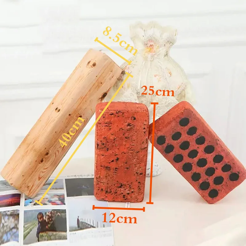 Creative Brick Pillow Personality Realistic Funny Simulation Bricks Pillows Special Gift Sponge Plush Twist Pillow Cushion