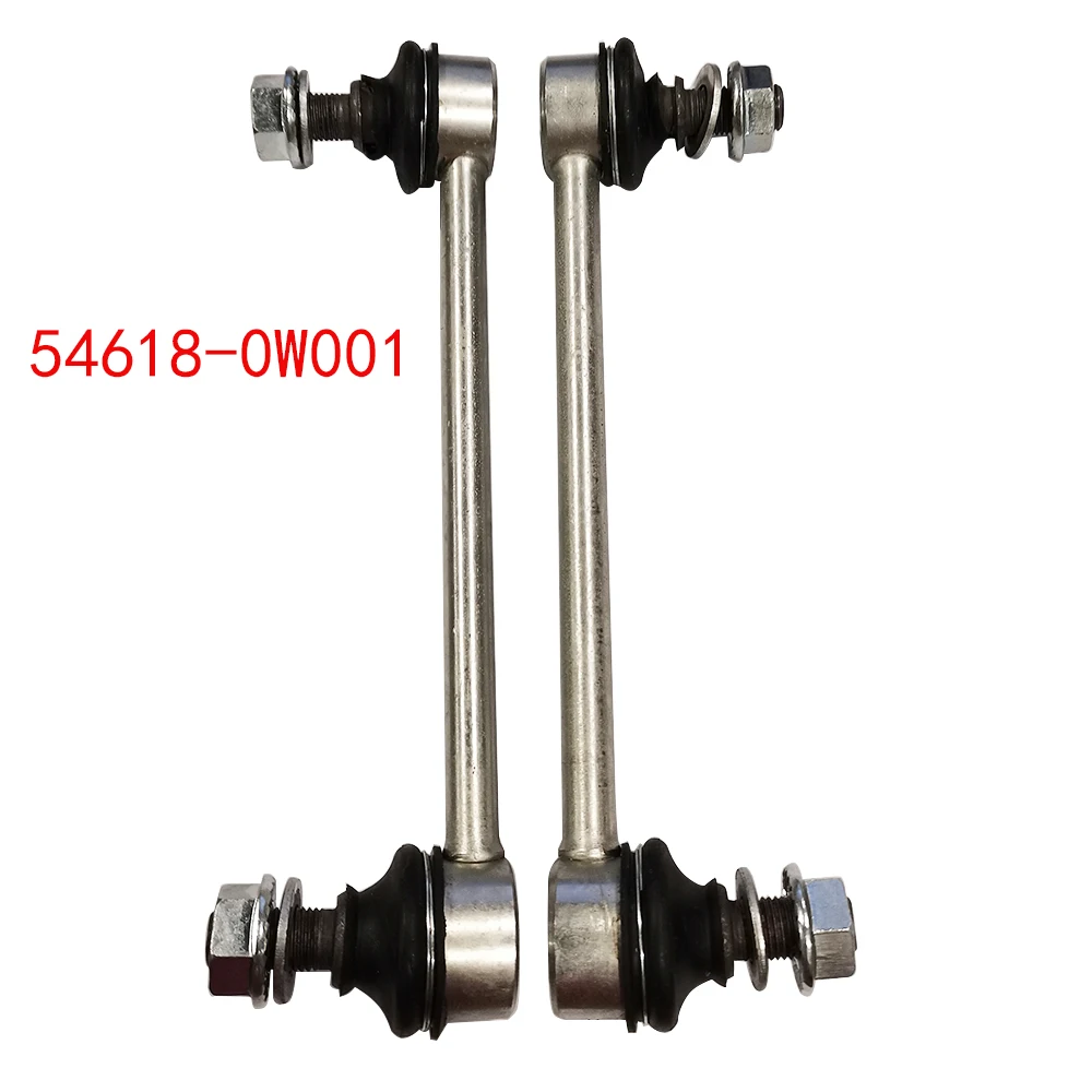 

2PCS LINK ASSY FRONT STABILIZER 54618-0W001 54618-3W400 For Nissan Elgrand Terrano Infiniti QX4 E50 R50