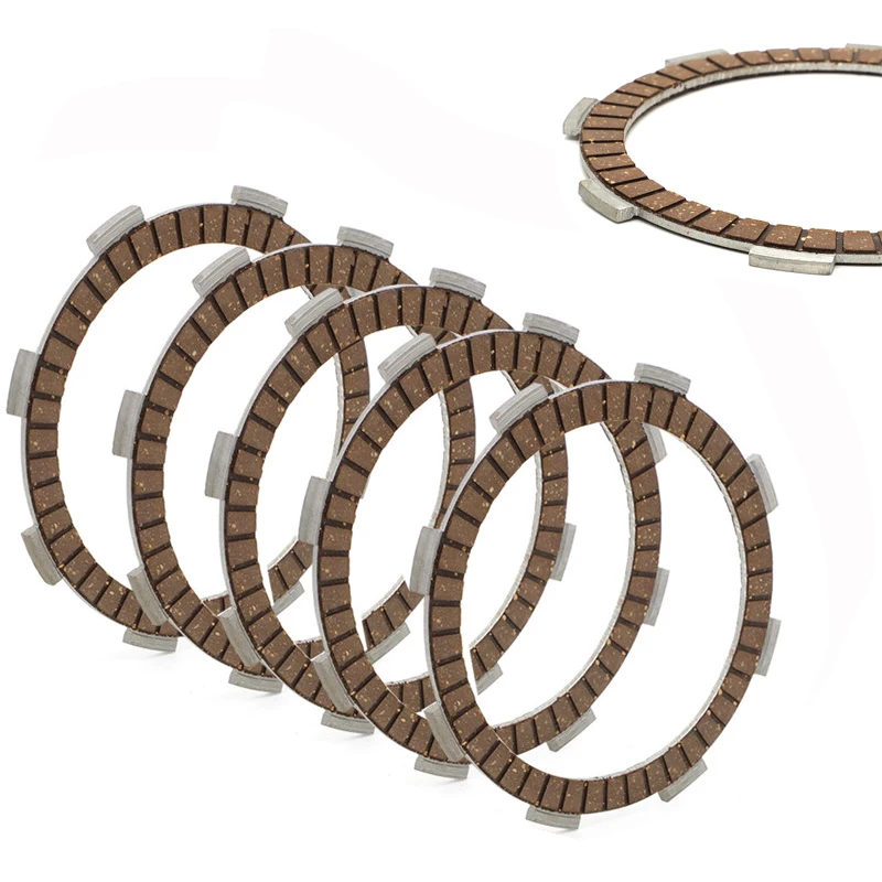 PIT BIKE CLUTCH PLATES for YX140 ZONGSHEN LIFAN YX 140cc 150cc 160cc CWR WPB M2R Clutch Friction Disc Plate Kit 5 piece