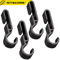 NITECORE NHC10 Helmet Clip X 4 Packs For Headlamp Headband HB02 NU05 NU20 NU25 NU30 HC30 HC65 HC70 HA40 T360 EH1S Authentic