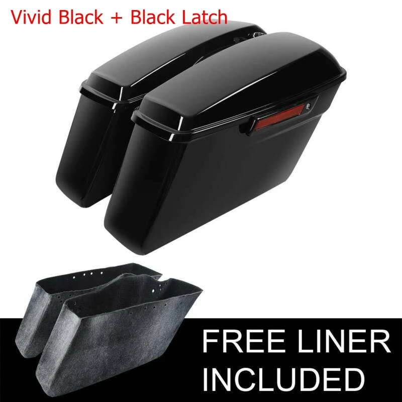 Motorcycle Hard Saddle Bags Trunk Latch For Harley Touring Road King Road Glide Street Glide Electra Glide 2014-2024