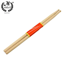 M Mbat 1 Paar Maple Drumsticks Jazz Snare Drum Sticks Hoge Kwaliteit Percussie Instrument Accessoires Lichtgewicht Muziek Gereedschap