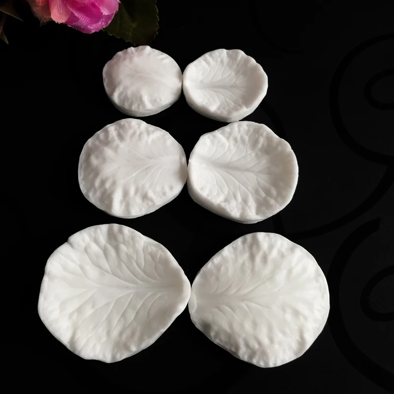 Pansy Leaf Petal Veiner Silicone Mould Fondant Flowers Cake Decorating Chocolate Gumpaste Sugarcraft Clay Cold Porcelain M2478