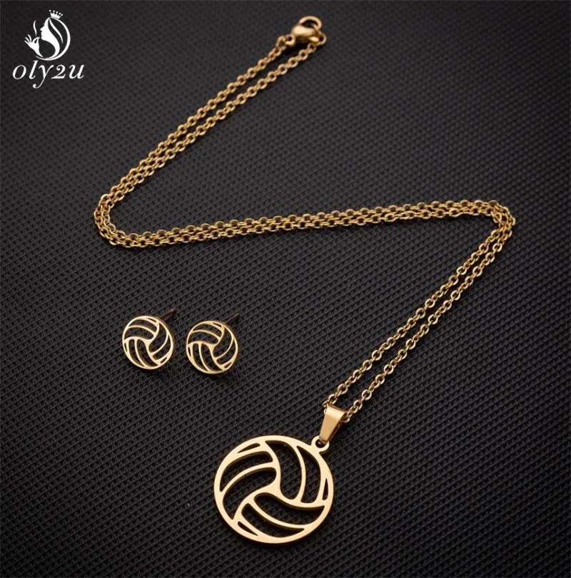 Oly2u Punk Tennis Necklace Jewelry Sets for Women Men Summer Style Leaf Earrings Set World Map Fox Pendant Necklace Chain