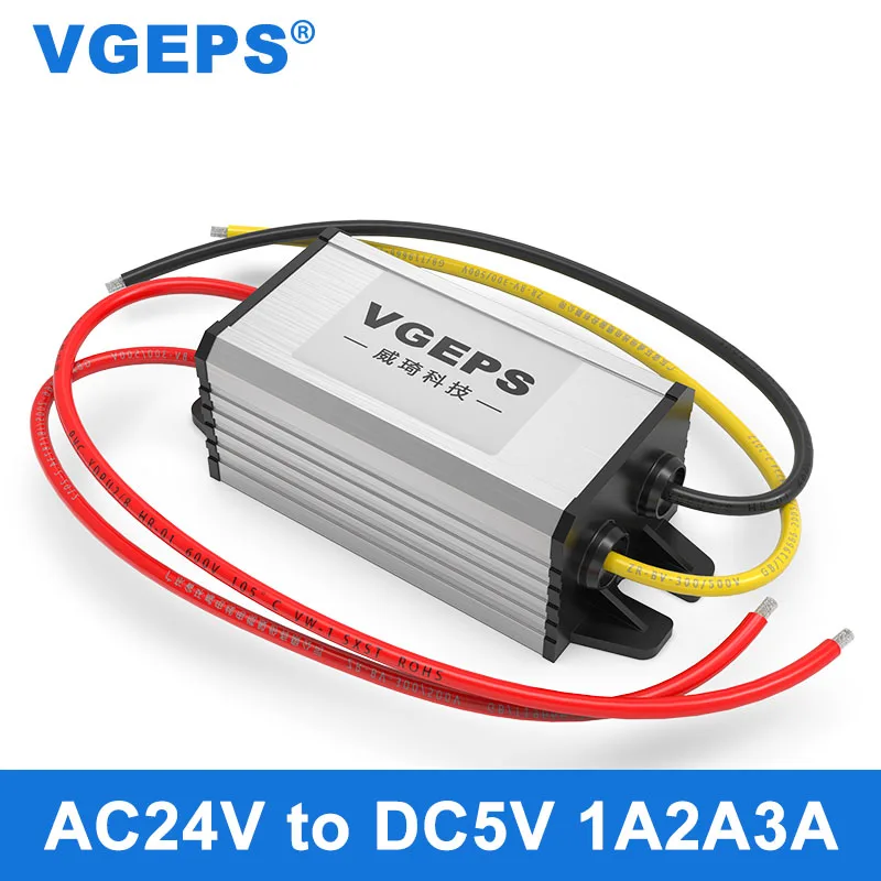 

Переменного тока 24V DC/DC 5V преобразователь питания AC6 ~ 30V постоянного тока до DC5V мониторинга источника питания анти-модуль водный трансформатор