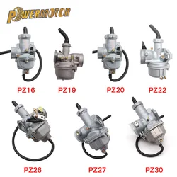 Motorcycle Modified Parts Enduro Carburetor PZ16 PZ19 PZ20 PZ22 PZ26 PZ27 PZ30 Hand Cable Carb Dirt Bike Motocross Accessories