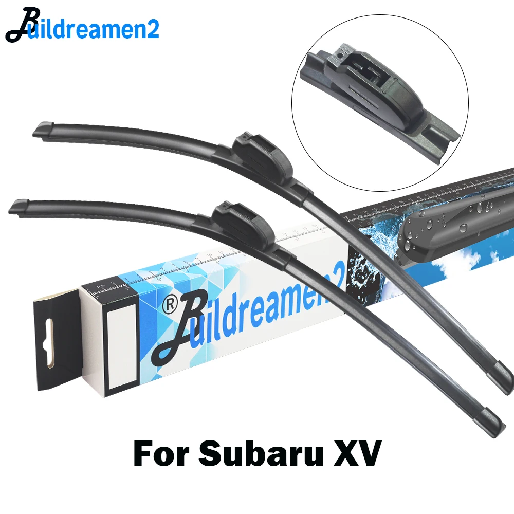 

Buildreamen2 Car Styling Wiper Blade For Subaru XV 2011-2018 Fit Hook Arms / Push Button Arms