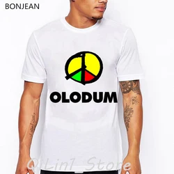 Olodum T Shirt Men'S Michael Jackson Graphic T-Shirt Homme Mj Retro Antiwar Love Peace Theme Olodum Dance Print Tshirt Clothes