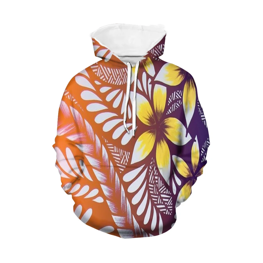 Noisydesigns Autumn Winter DIY Style Water Droplet  Flowers Print Hoodies Men's Sweatshirt Hooded Streetwear