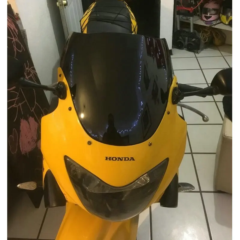 Windscreen For 1999 2000 Honda CBR600F F4 CBR 600 F 4 Wind Deflectors Screen Windshield