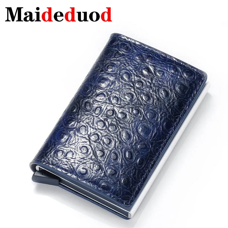 New Rfid Card Holder  Male Vintage Black Short Purse Men Wallets Money Bag 2019 Small Leather Slim Wallets Mini Wallets Thin