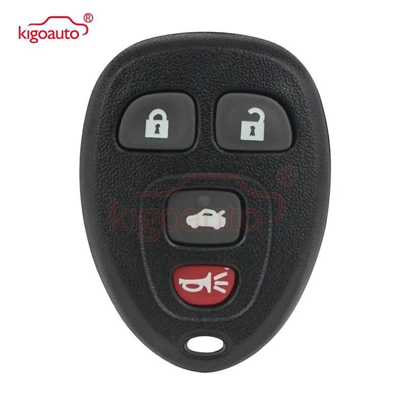 Kigoauto-Remoto Fob para Chevrolet Malibu Buick Pontiac, KOBGT04A, 4 Botão, 315MHz, G5, G6, 2005, 2006, 2007, 2008, 2009, 2010, 2011, 2012