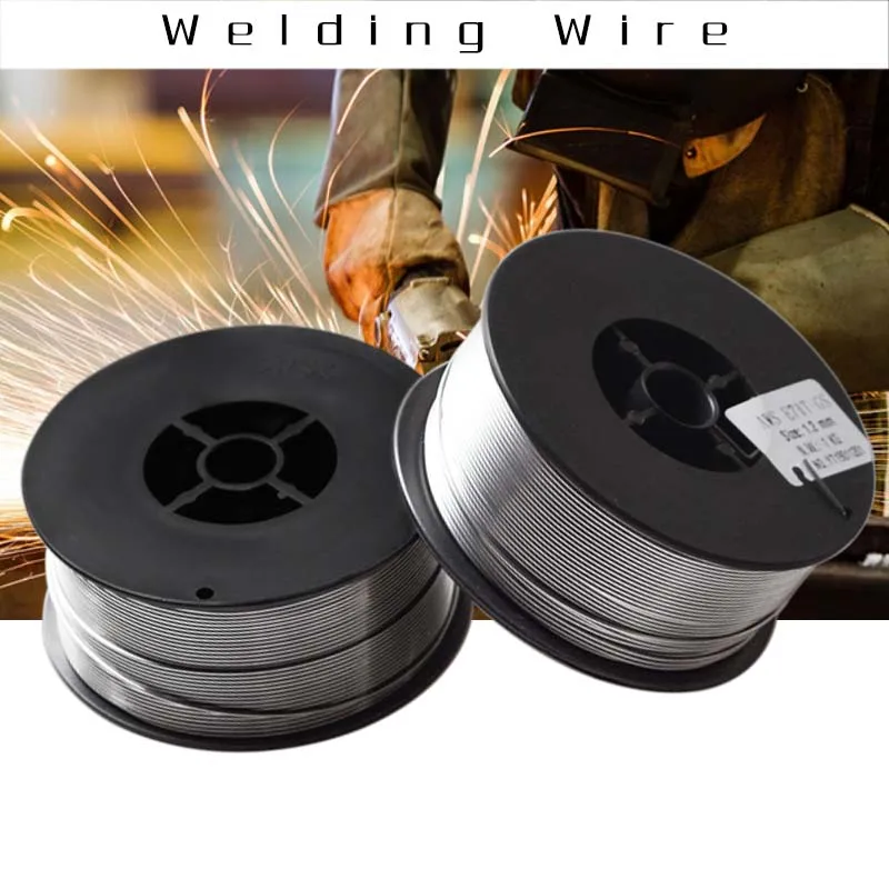 

1Pc 1kg 0.8/0.9/1.0/1.2mm Gasless Mig Welding Wire E71T-GS A5.20 Flux Cored Welding Wire Without Gas For Mig Welder Steel Tool