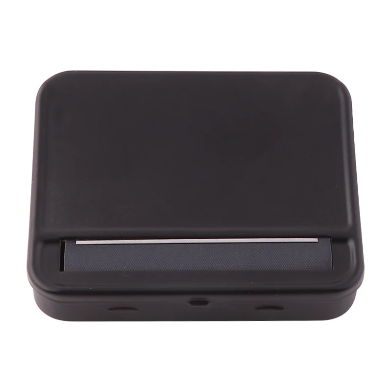 Black Cigarette Rolling Machine Smoking Case Machine Box for 78mm 110mm Rolling Paper Tobacco For Smoking Accessories