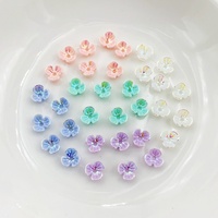 30 Piece Flowery Nail Art Rhinestone Non-Thermal Restoration Flat Back Acrylic Nail Art Stone Nail Art Deco DIY Diamond Decal