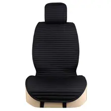 Breathable Linen Car Seat Cushion #4