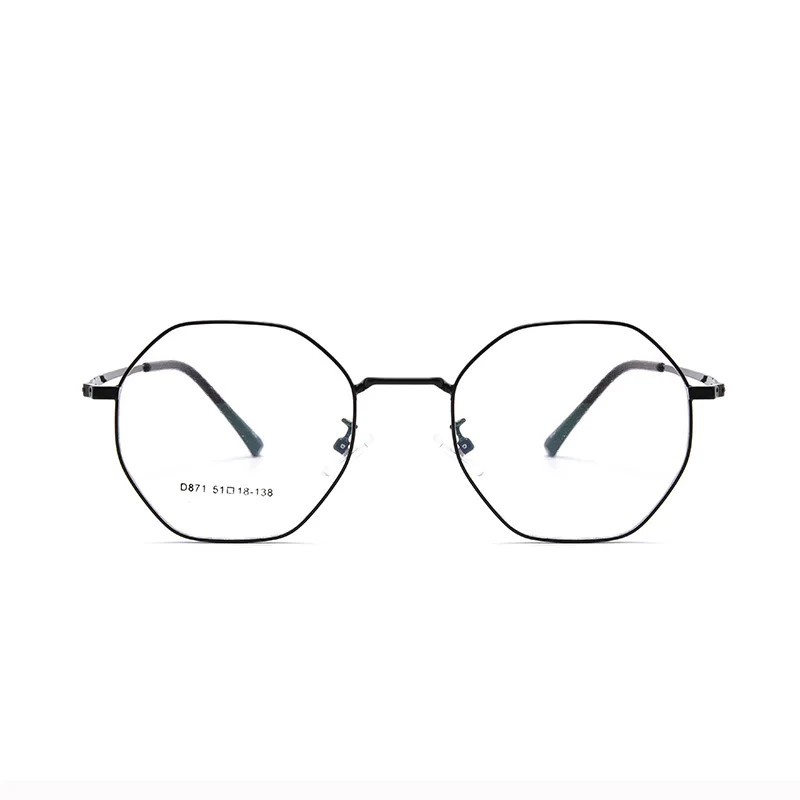 BCLEAR Retro Metal Glasses Frame Unisex Optical Spectacle Frame Vintage Eyeglasses Frame For Men Women Myopia Reading Eyewear