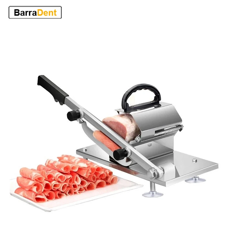 Household Manual Meat Slicer For Frozen Lamb Beef Cutting Machine Vegetable Hot Pot Mutton Rolls Potato Cutter