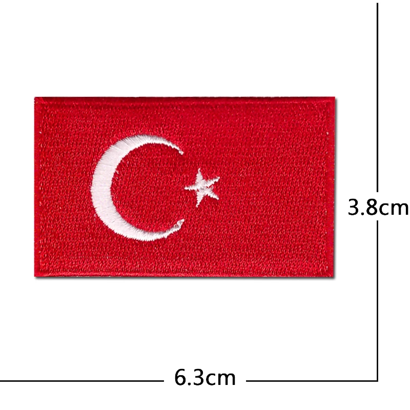 National flag computer embroidery patches clothes sticker ironing sew Applique Yemen Vietnam Turkey Thailand Argentina Bahamas