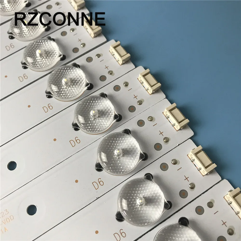 Barra di retroilluminazione a LED 6 lampade per TV Skysorth 49 "5800-W49001-1P00 5800-W49001-2P00 49E3000 49E6000 49E360E/5ERS 49E3500 49E350E