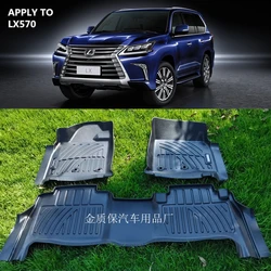Use for LEXUS LX570 floor mat custom car All-Weather TPO car Floor Mat Fit For LEXUS LX570 custom waterproof pad floor mats