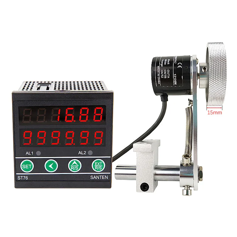 Electronic Digital Meter Counter Encoder Meter Intelligent Automatic Meter Counter Roller Type ST76 High-Precision