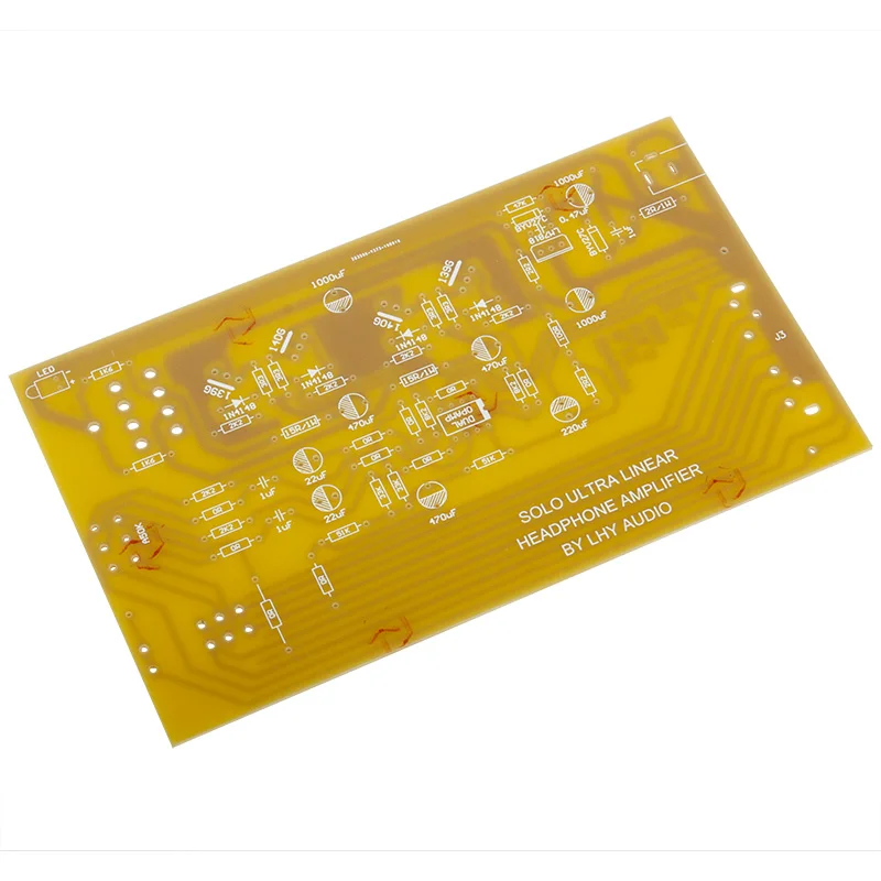 Re-Engraved SOLO Super Linear Headphone Amplifier DIY PCB Circuit Board