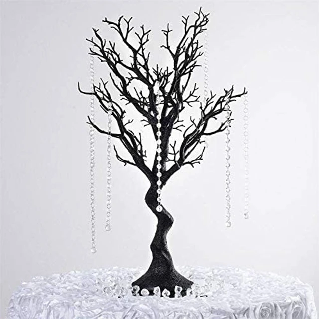 12pcs)Wedding Table Centerpiece Handmade acrylic Candelabra Black Color qq496
