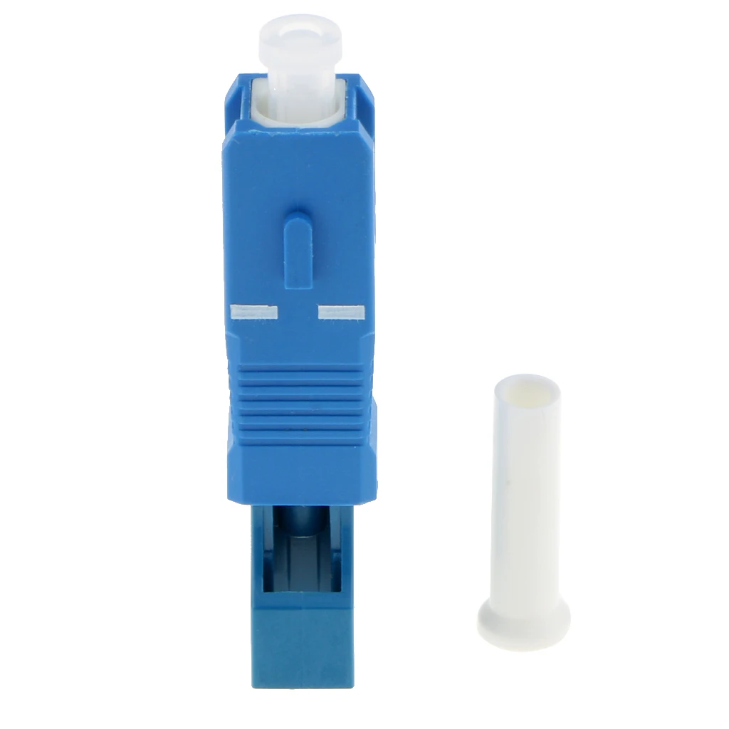 LC Female To SC Male Fiber Singlemode Simplex Adapter Converter