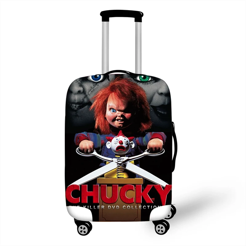 18-32 ''kind der Spielen Chucky Elastische Verdicken Gepäck Koffer Schutzhülle Schützen Staub Tasche Fall Cartoon Reise abdeckung