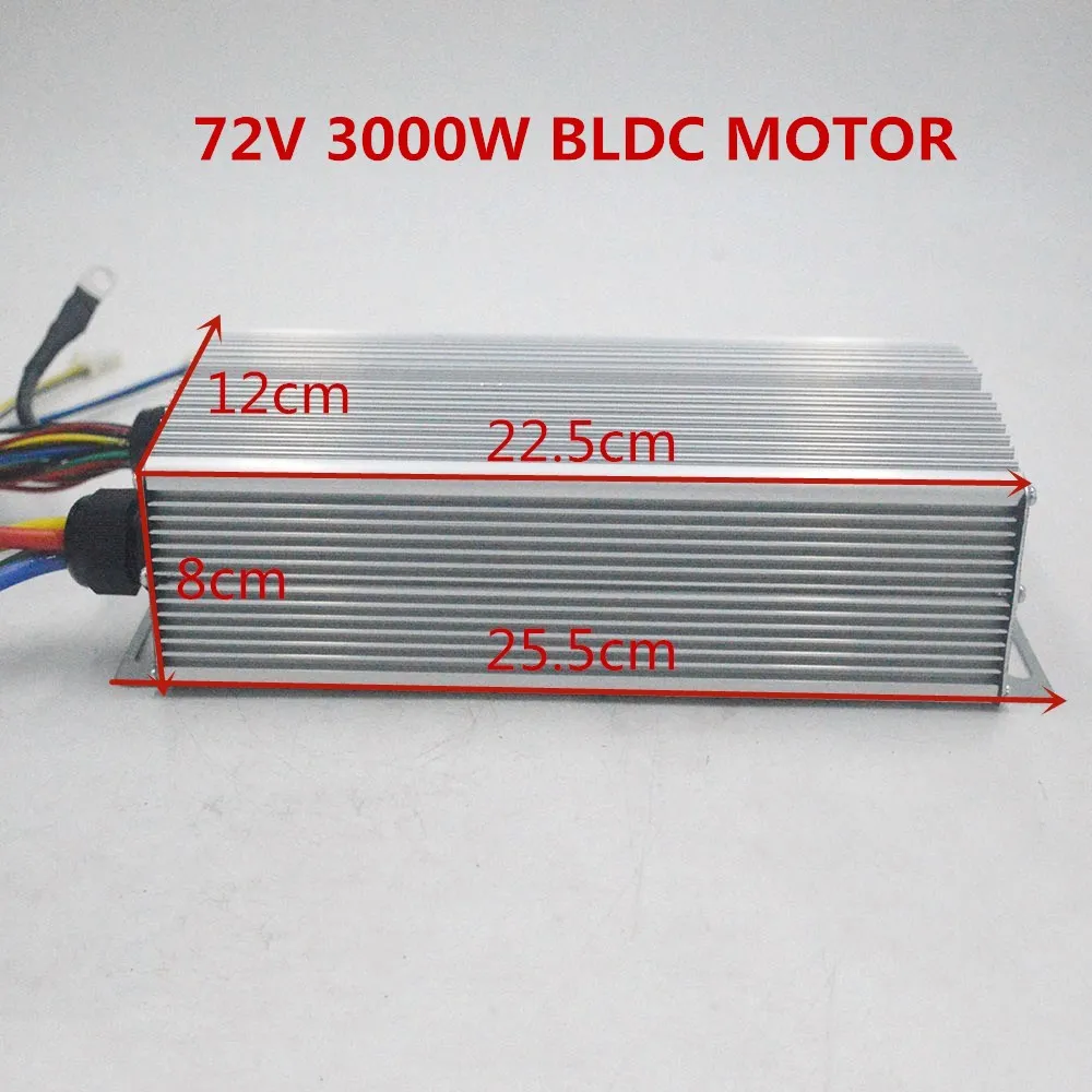 72V 3000W Electric Scooter Motor With Controller throttle key lock kit For Electric Scooter E bike E-Car Engine Motorcycle Part