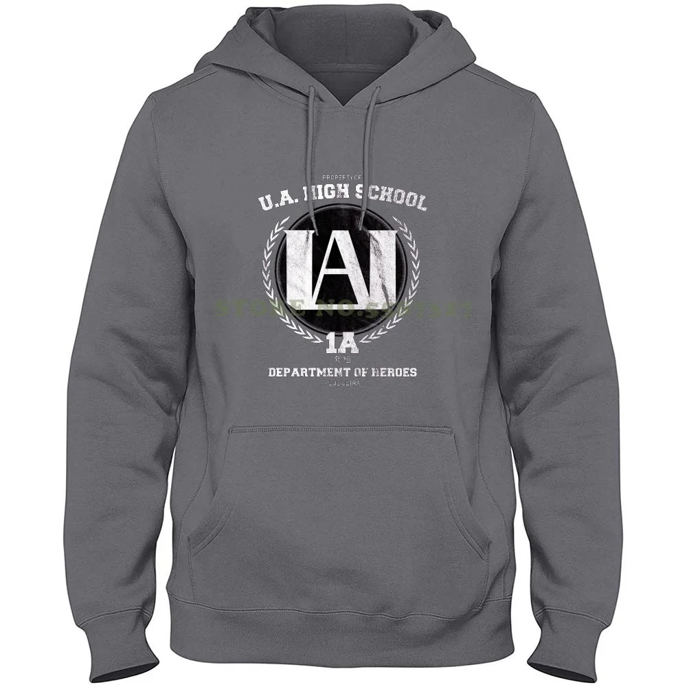 U.A. High School 100% Pure Cotton Hoodie T-Shirt Bnha Mha Boku No Hero Academia Manga All Might Tenya Iida Shoto Todoroki