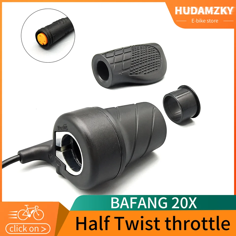 Comando Acceleratore Bafang BBS01/BBS02 – Pulsante Twist Grip 22,2 Mm Per E-Bike