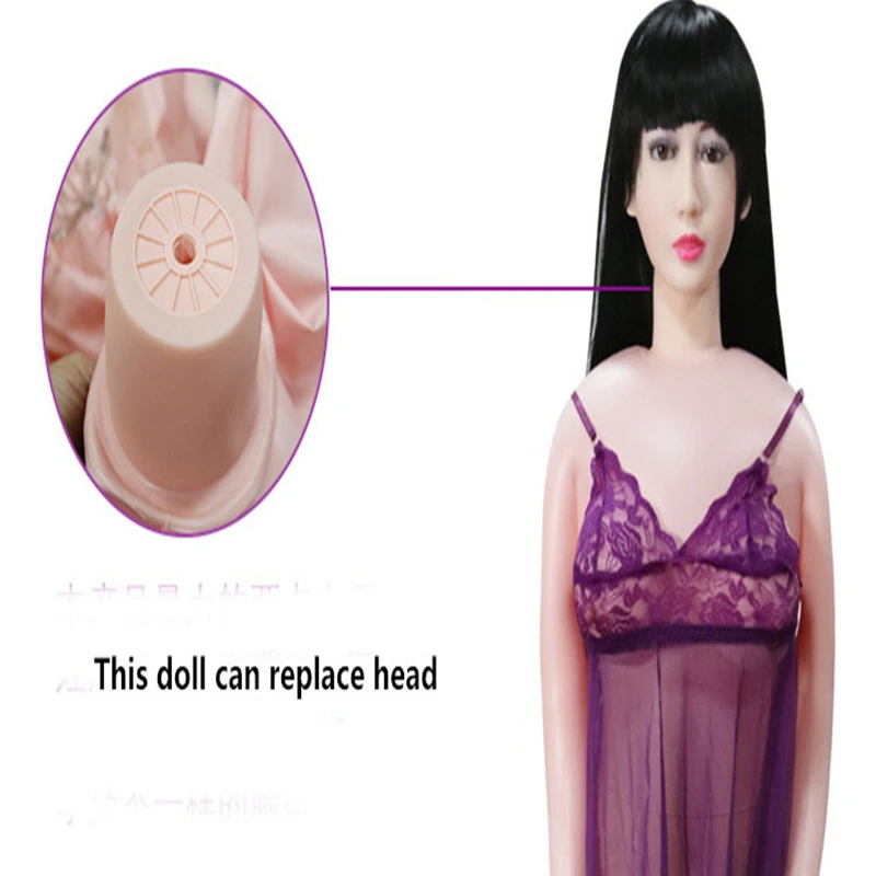 Newest! Head Can Be Replaced Inflatable Sex Doll With Hands and Feet Man Masturbator Adult Products Sex Shop