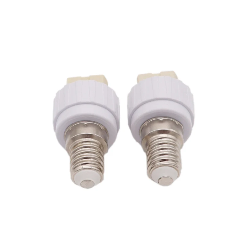 NEW E14 to G9 Lamp Holder Converter Socket 100% Fireproof PC Bulb Base Conversion Adapter for G9 Led Light