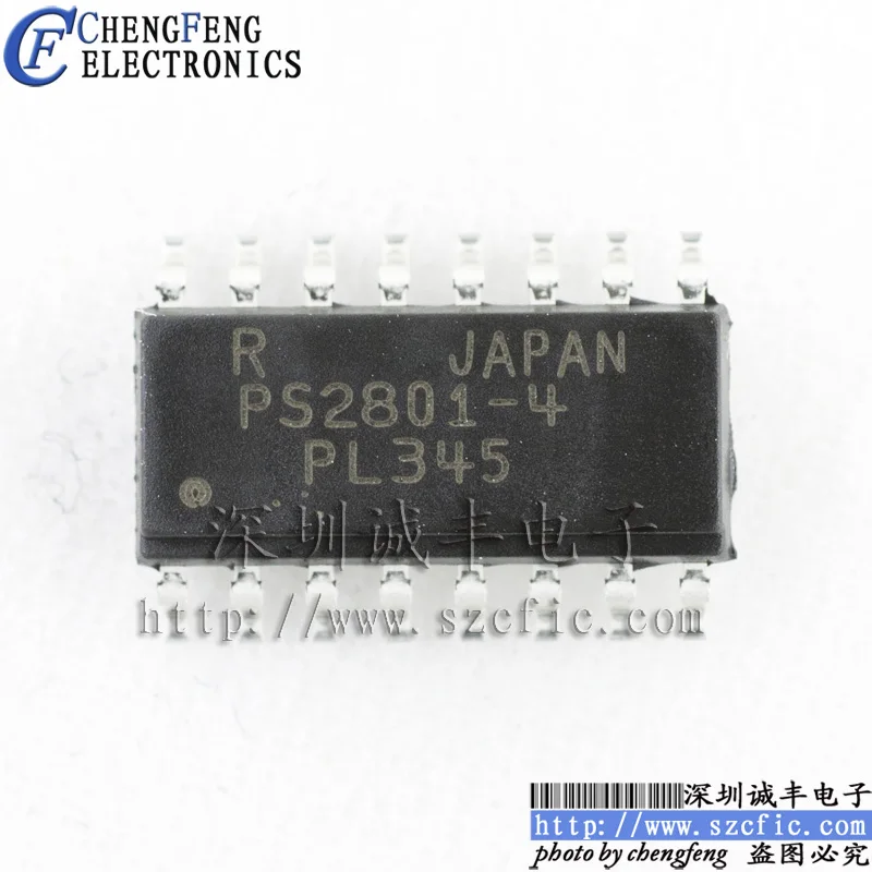 5pieces  PS2801-4-F3-A RENESAS SOP-16