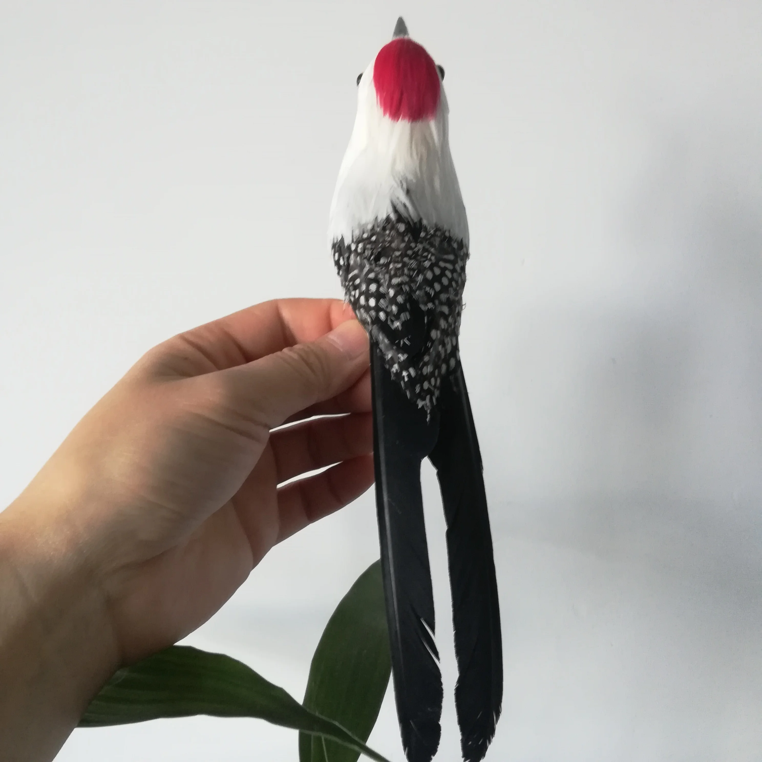 foam&feathers woodpecker real life toy bird about 22cm wood pecker hard model prop.home garden decoration Xmas gift b0594