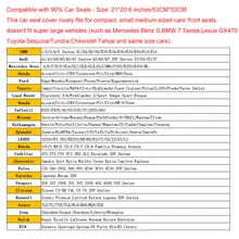 Universal Breathable Car Seat Cover with Flax Cushion #6