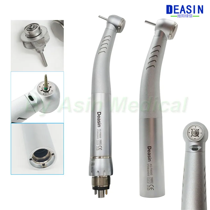 Dental high speed handpiece Fiber Optic LED Turbine Handpiece  8000 /M9000L For Kavo Quick Coupling dentistry tools